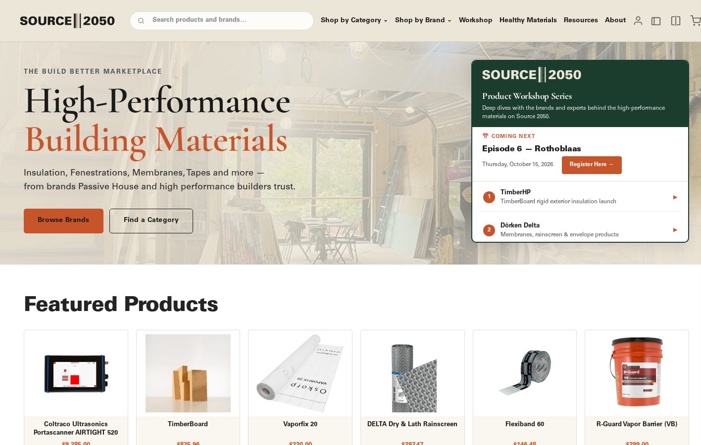 Source 2050 home page